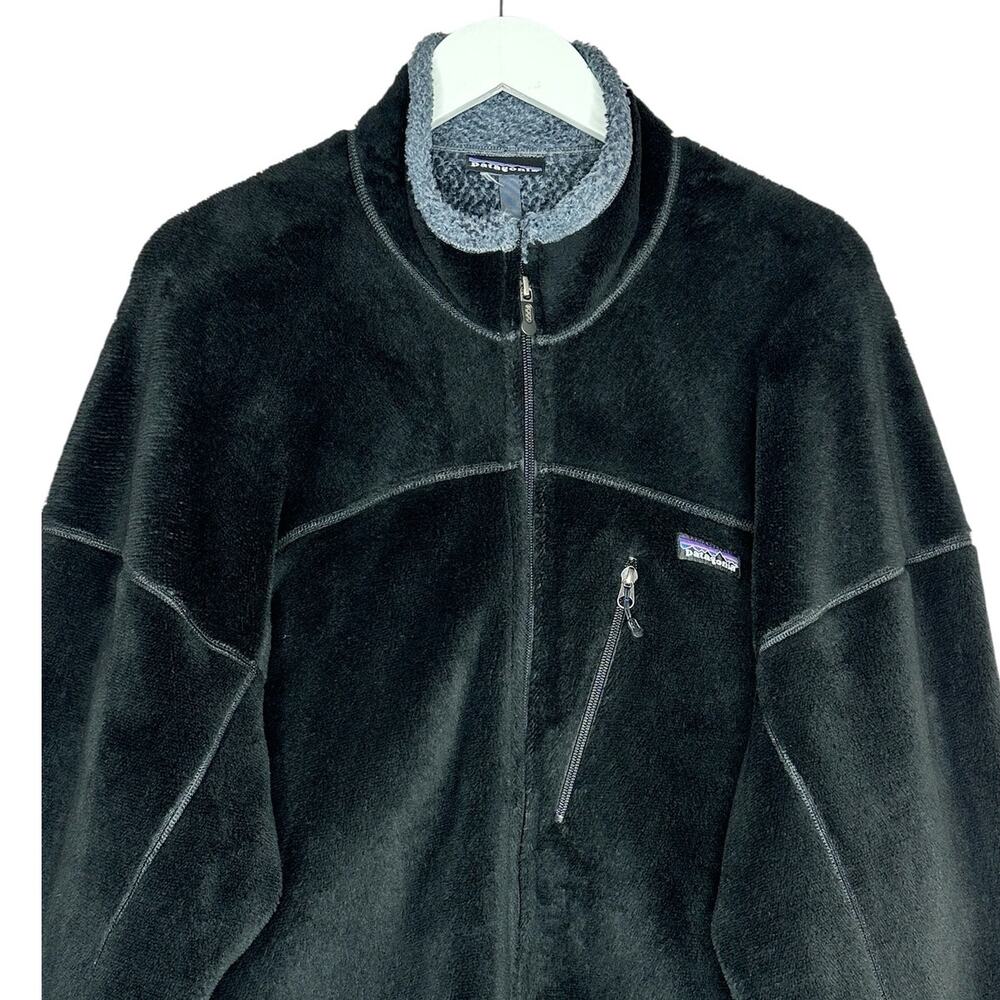 Patagonia R4 Polartec Men's ReTool Fleece Black Full Zip Sweater Jacket Size XXL - Picture 2 of 9